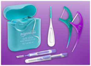 BrightWorks Floss, Flossers, and Dental Picks